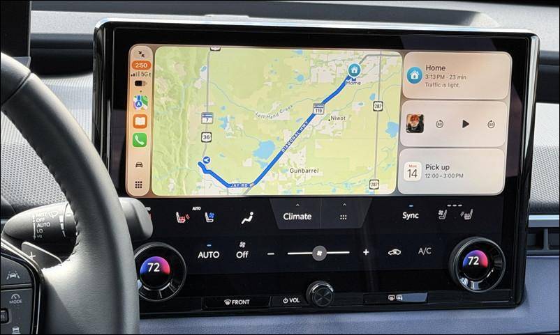 2026 subaru trailseeker touring infotainment screen