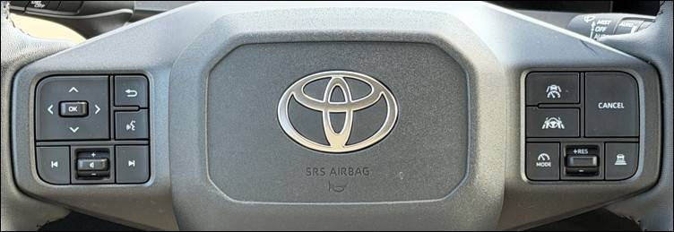 2026 Toyota RAV4 Limited - steering wheel controls buttons