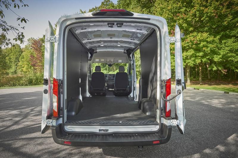 ford transit van cargo capacity