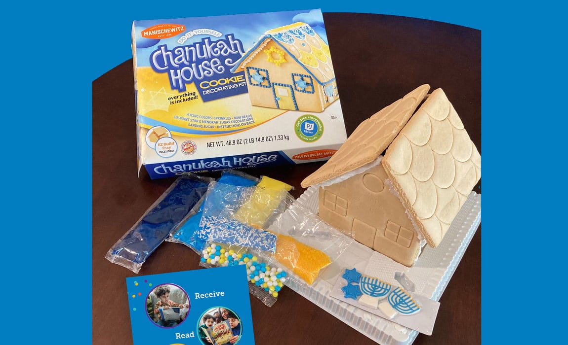 Chanukah House cookie kit for kids