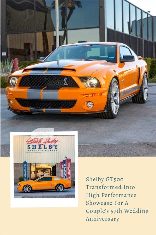 Shelby GT500 Transformed Into High Performance Showcase For A Couples 57th Wedding Anniversary