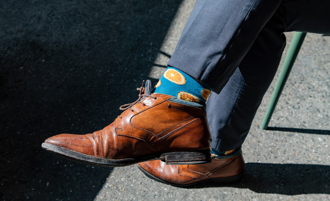 socks can be a great way to make your men's fashion statement