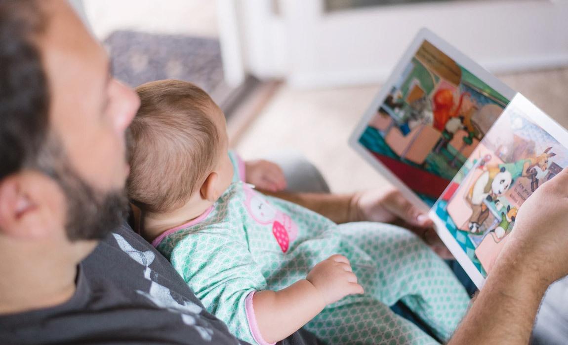 reading to a child