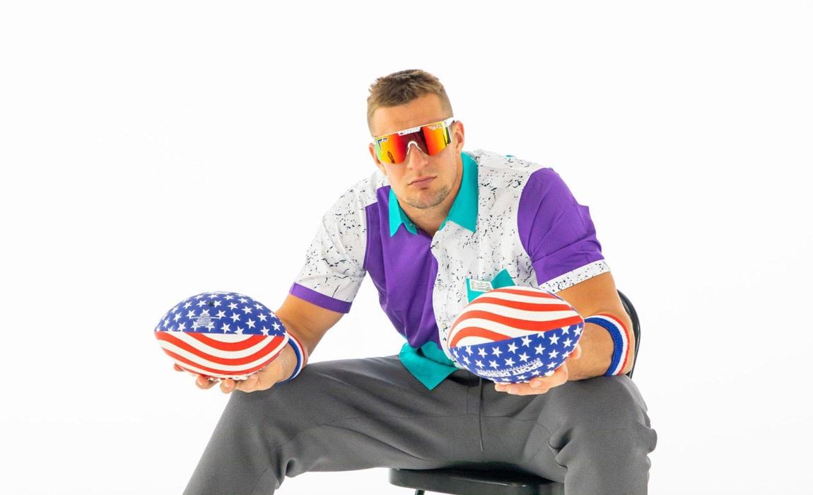 Rob Gronkowski Makes Summer More Fun With Gronk Merika 2000 Sunglasses