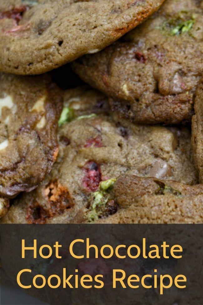 Hot Chocolate Cookies Recipe - easy to make and perfect for kids to enjoy on a cold winter day