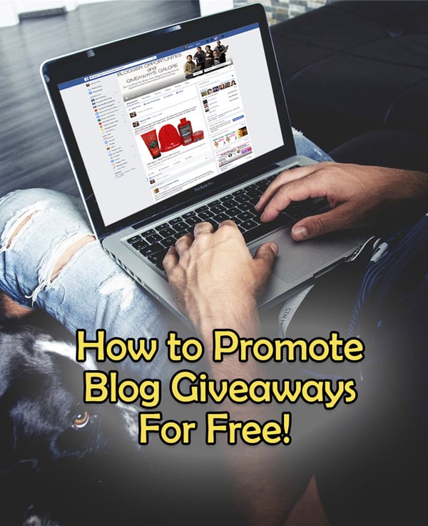 how to promote blog giveaways 