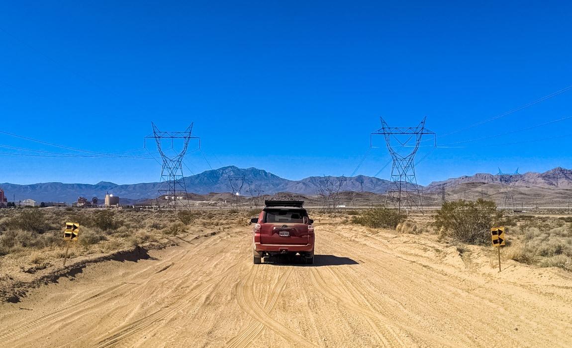 Toyota 4Runner in Nevada Desert