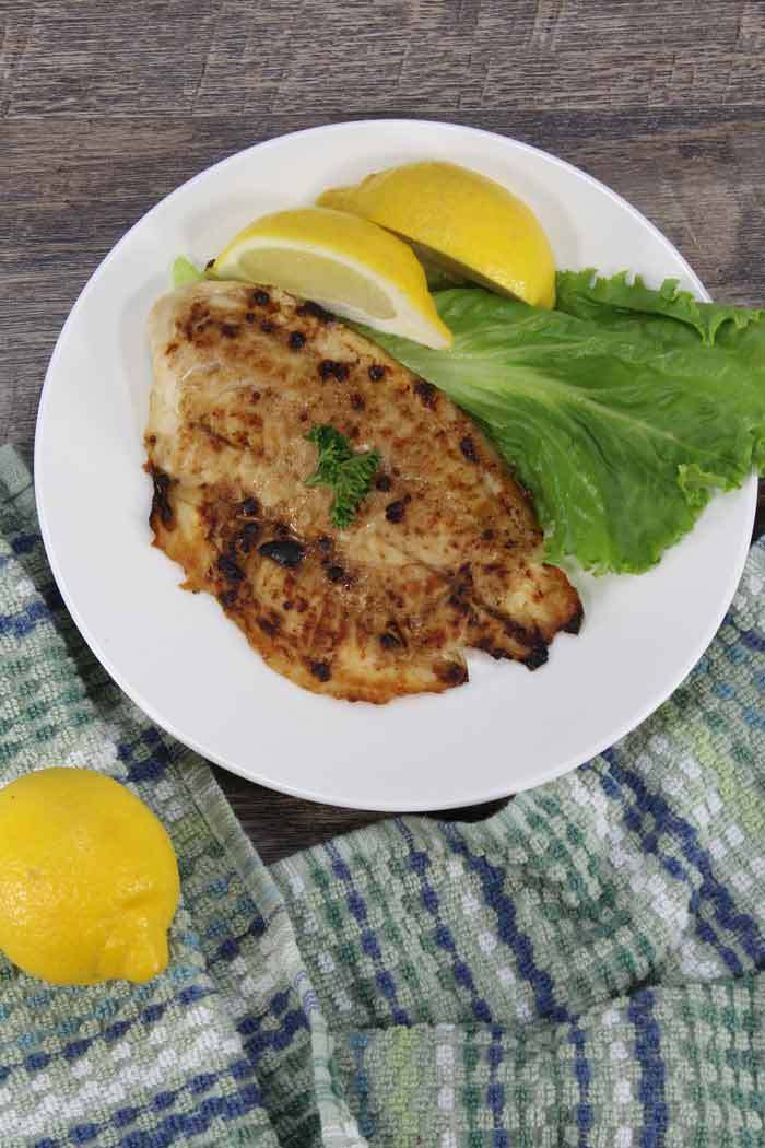 Keto Wasabi Glazed Tilapia