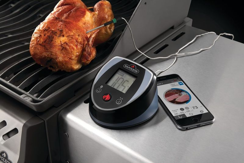 bluetooth smart grilling features