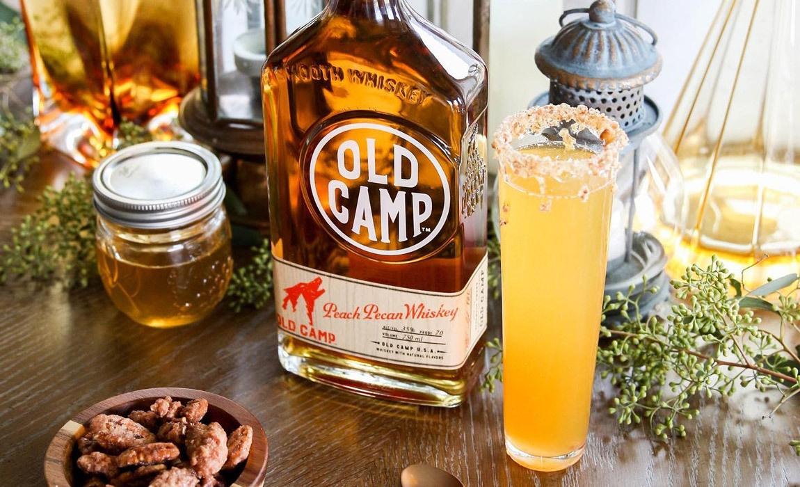 Old Camp Whiskey and Champagne Spring Sparkler Cocktail Recipe