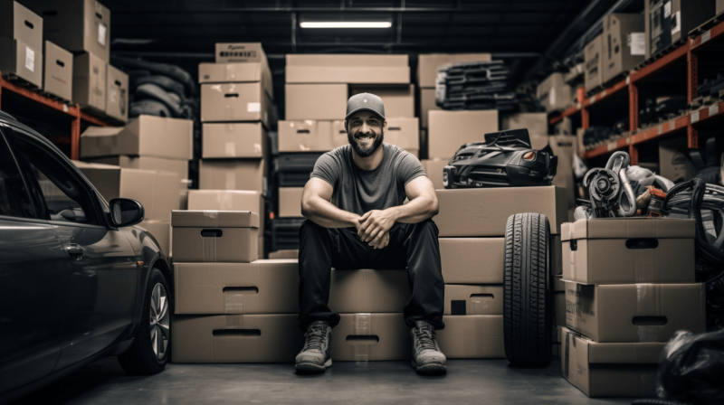 nice organized garage