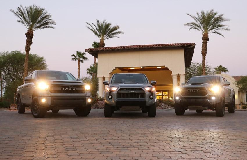 toyota trd pro trucks marriott shadow ridge