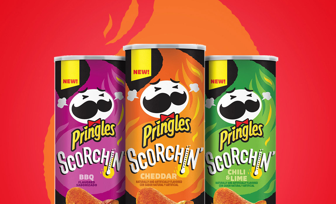 Pringles Scorching Flavors