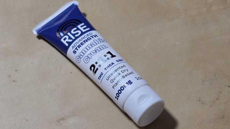 rise advanced strength cannabis cream