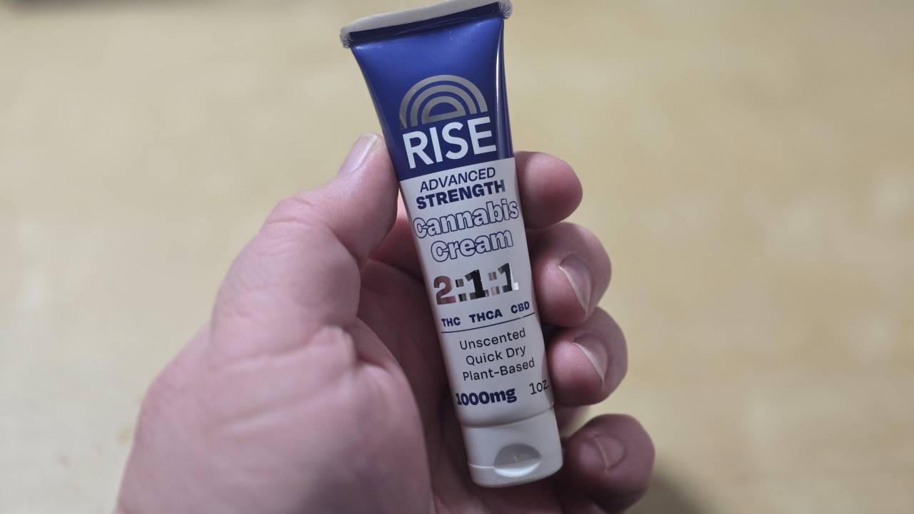 RISE Advanced Strength topical rub review