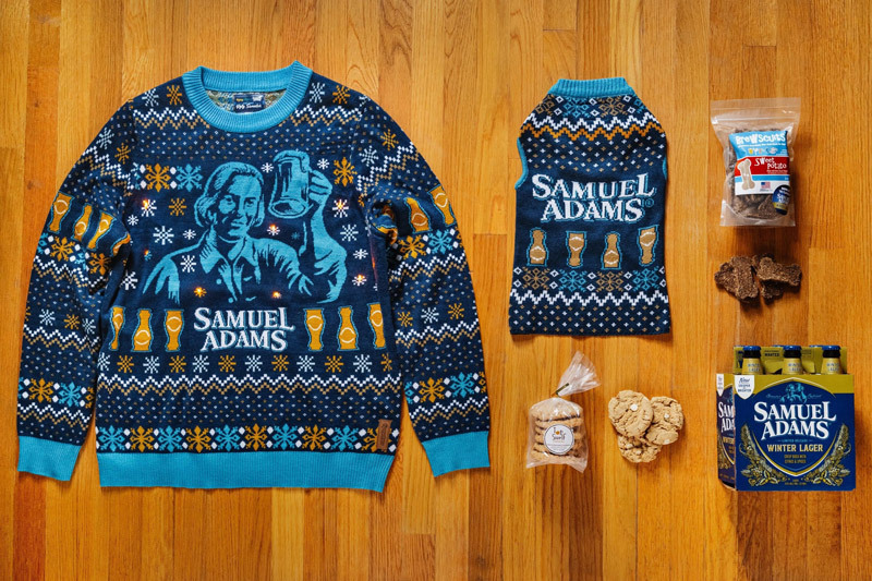 Samuel Adams Tipsy Elves Winter Beer Sweater