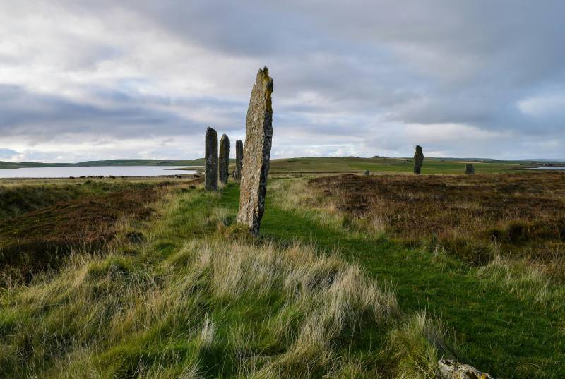 ring of brodgar in orkney scotland