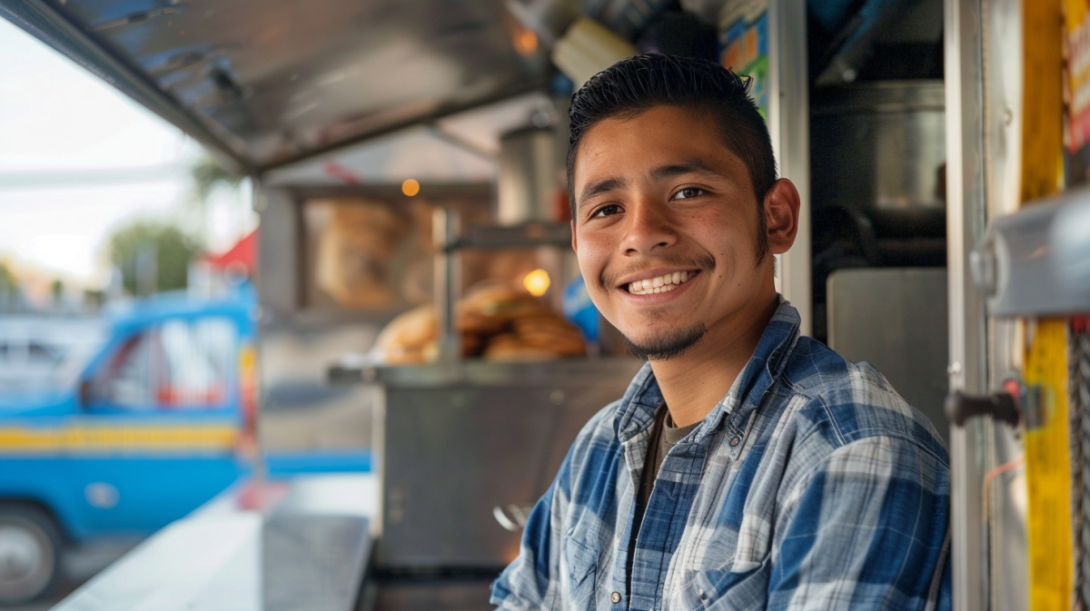 Diego turned his love of cooking into a food truck business