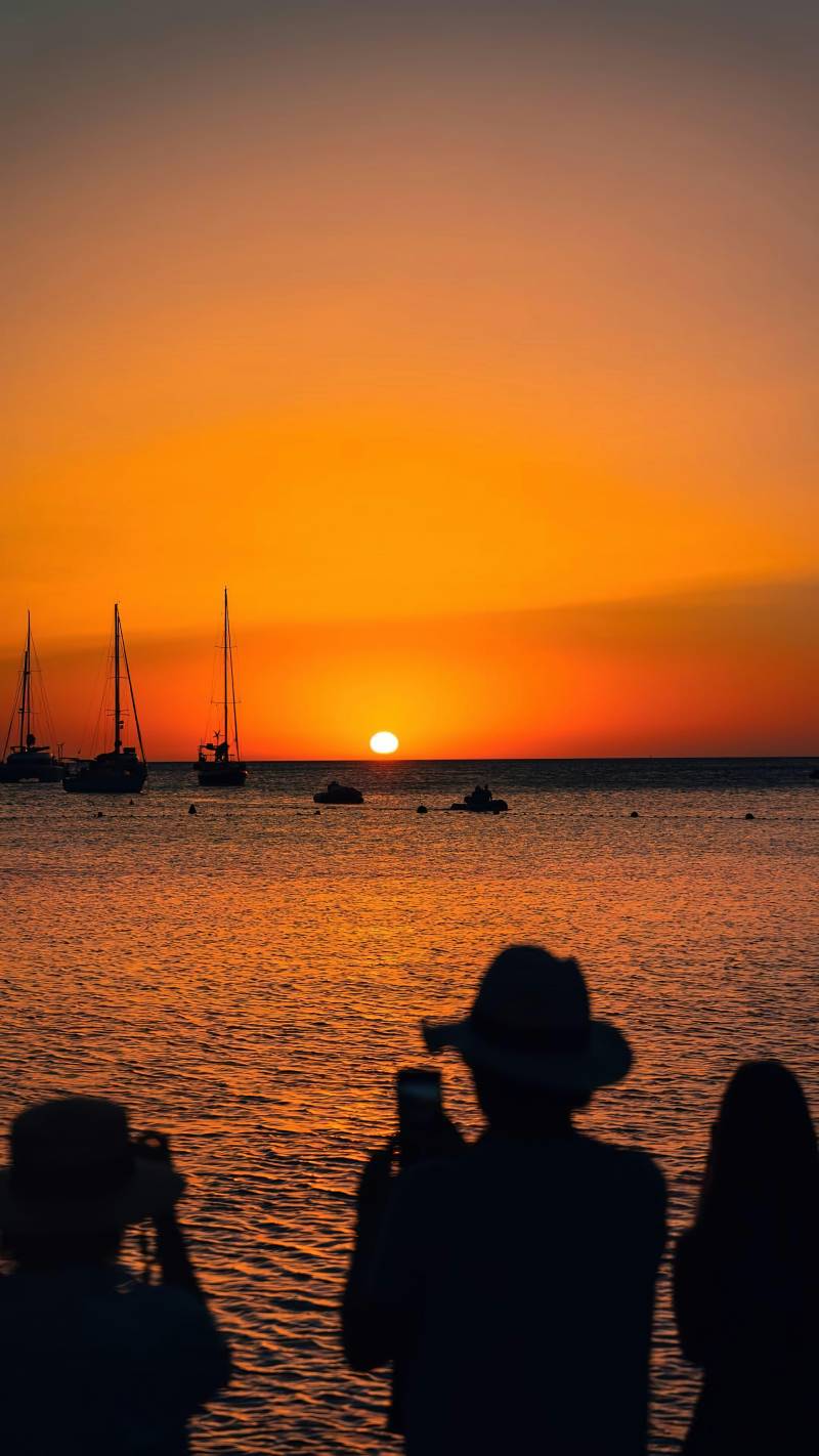 sunset in ibiza spanish mens travel idea