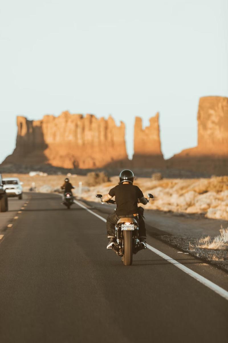 travel with a group or solo on your spring motorcyle trip