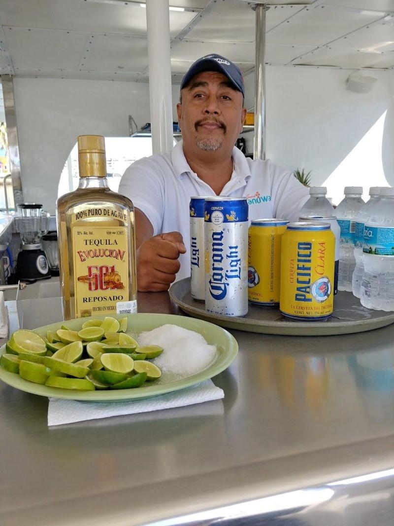 tequila shots on cruise in mexico