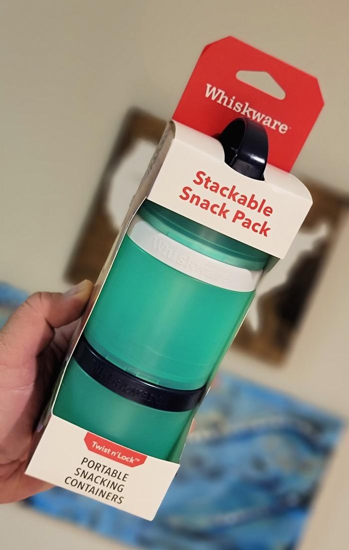 whiskware stackable snack packs in box