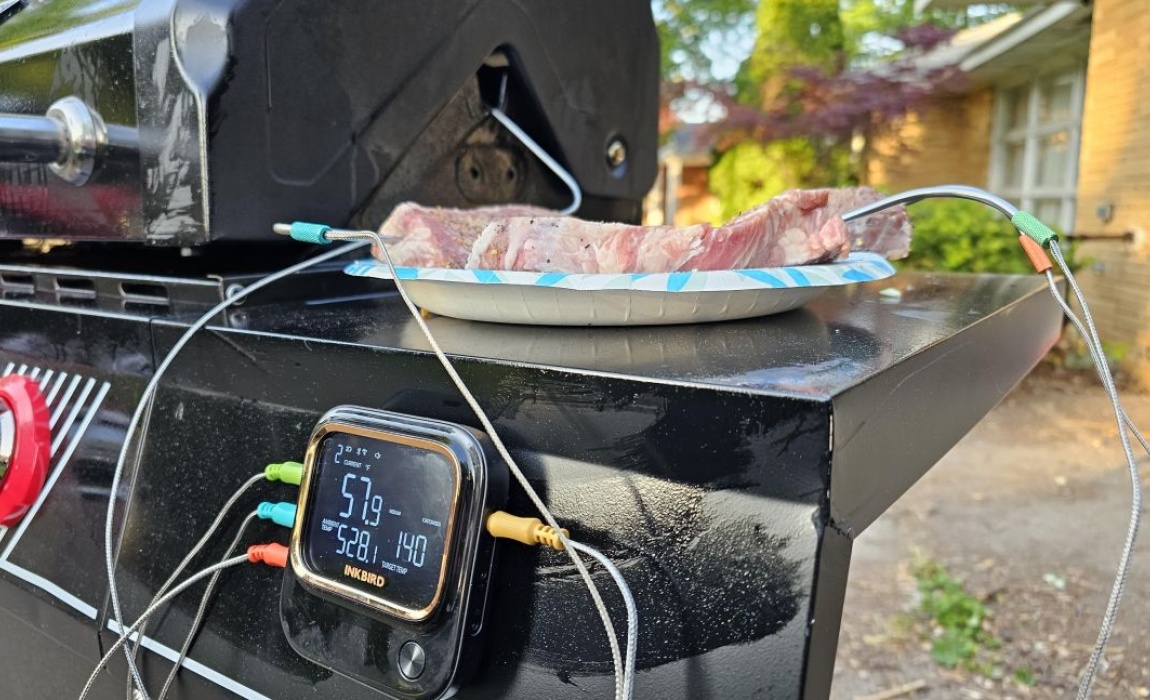 Dad's Secret Weapon For Summer BBQs The INKBIRD IBT-26S 5GHz Wifi Meat Thermometer