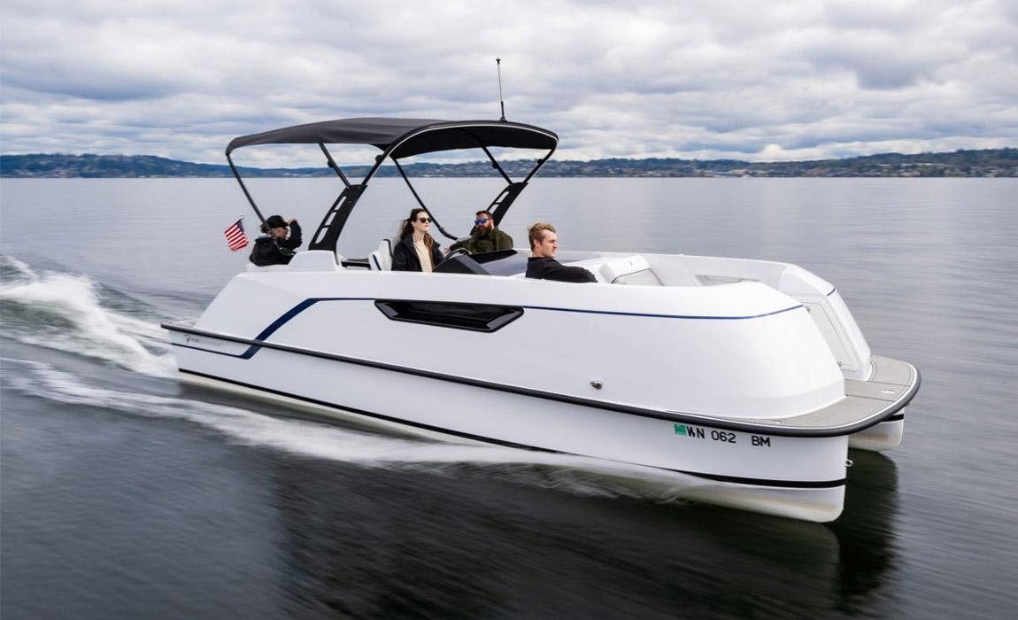 Pure Watercraft Unveils All-Electric Pontoon Boat Powered By GM Battery Pack