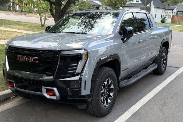 The 2026 GMC Sierra EV AT4 Max Range is a Beautiful Electric Truck!