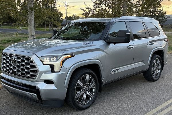The 2026 Toyota Sequoia Capstone is a Mighty Spendy 3-Row SUV
