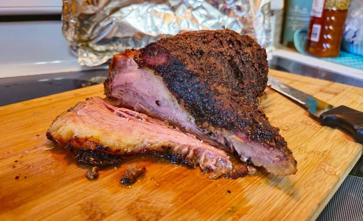 lessons about science that a dad can teach his son while making a BBQ beef brisket