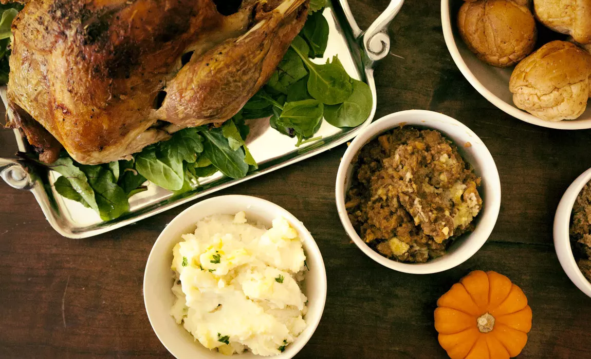 Thanksgiving Dinner Favorite Meal Items