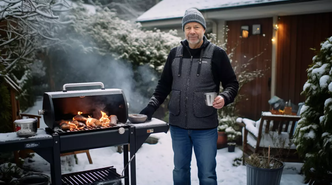 grilling in winter can be a lot of fun
