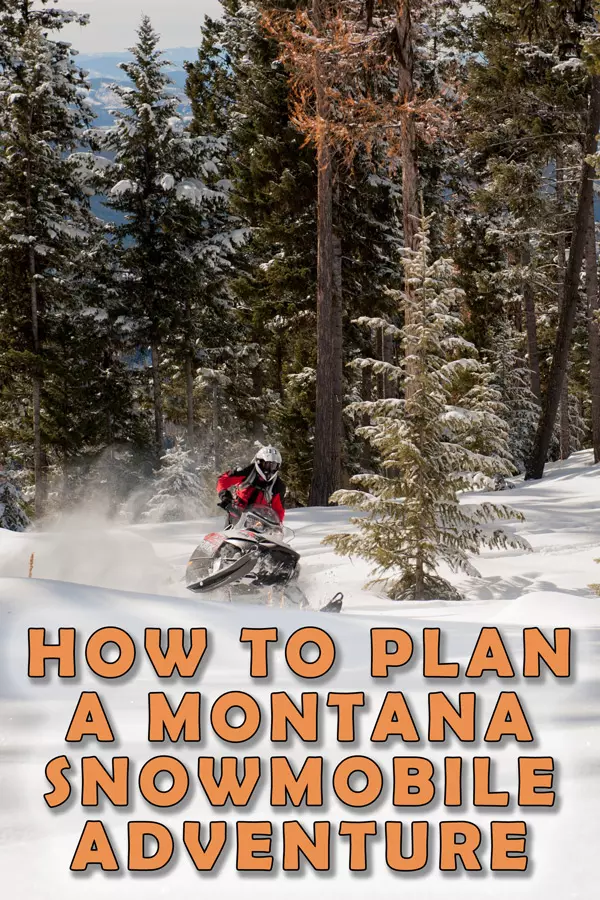how to plan a montana snowmobile adventure