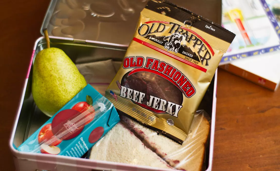 jerky is a great back to school snack