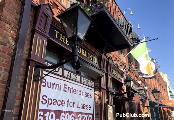 The Dubliner San Diego Gaslamp Irish bar for lease The Dubliner San Diego Gaslamp Irish bar for lease