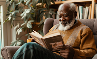 tips on how to relax like reading a book and drinking tea
