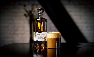 two stacks irish whiskey cold brew cocktail