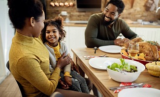 family meal time is an important part of building strong relationships