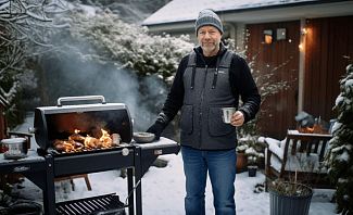 grilling in winter can be a lot of fun
