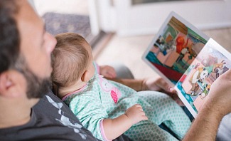 reading to a child