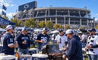 penn state beaver stadium tailgate party