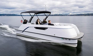 Pure Pontoon Electric Powered Pontoon Boat